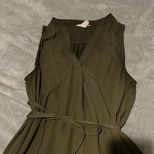 H&M business casual sleeveless dress